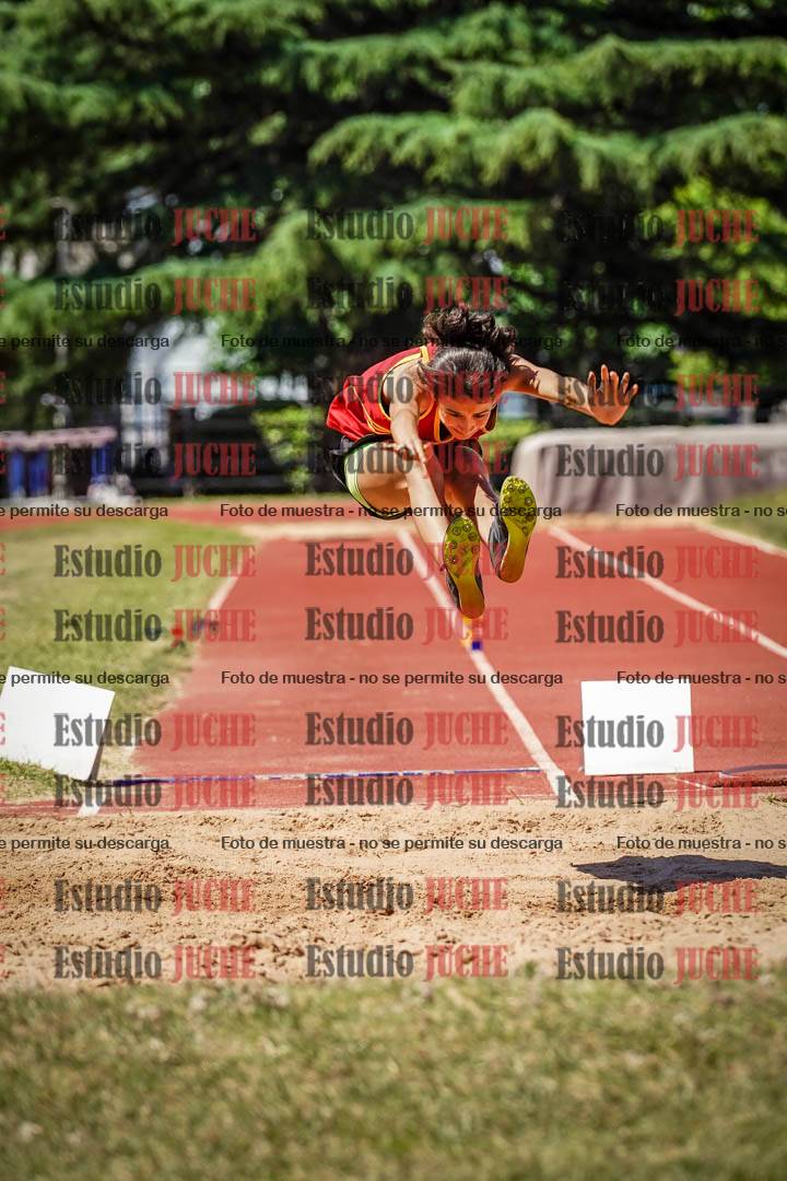 Fotos del salto en largo de mujeres - U14