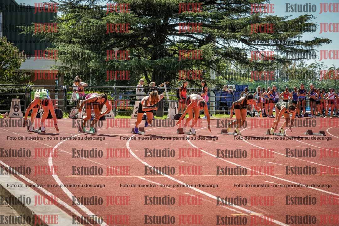 Fotos de los 100 m llanos de mujeres