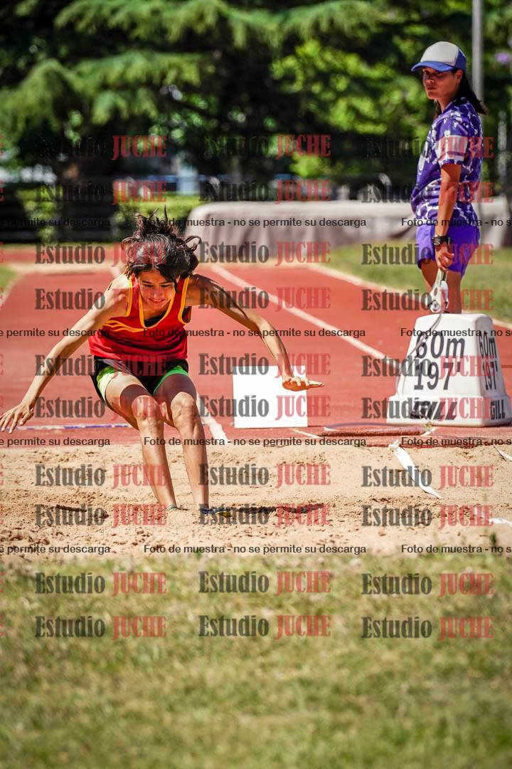 Fotos del salto en largo de mujeres - U14