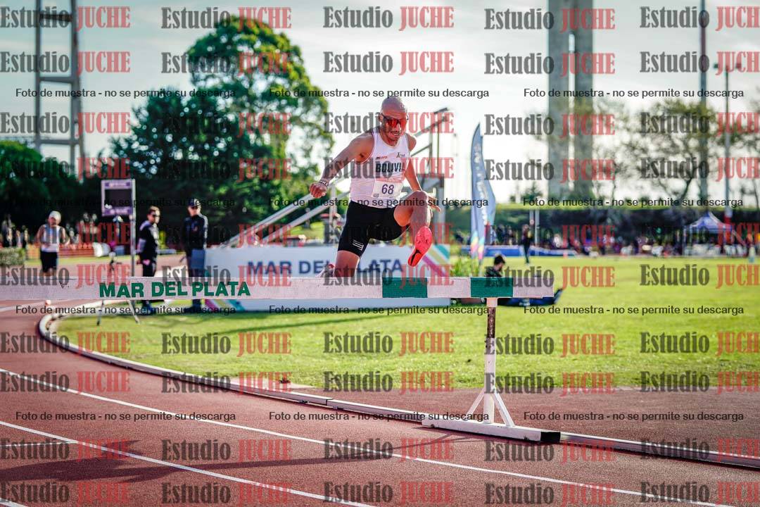 Fotos de los 3000 m con obstáculos de varones