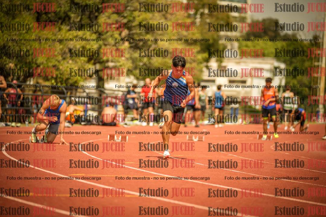 Fotos de los 200 m llanos de varones