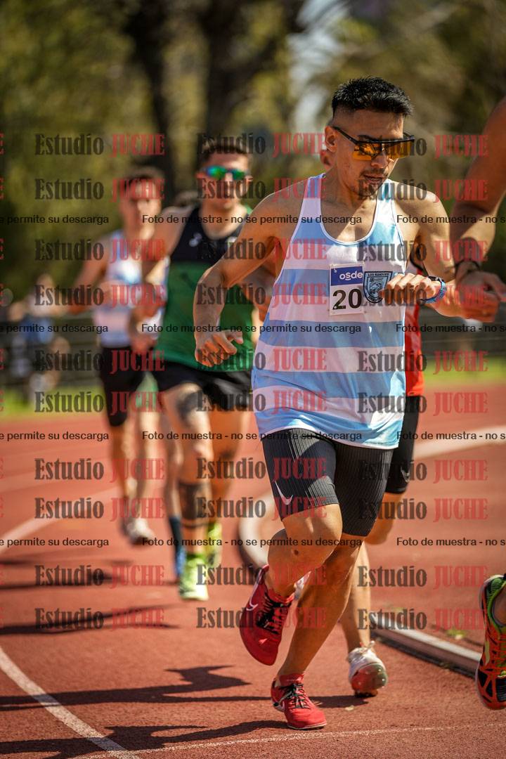 Fotos de los 1500 m llanos de varones