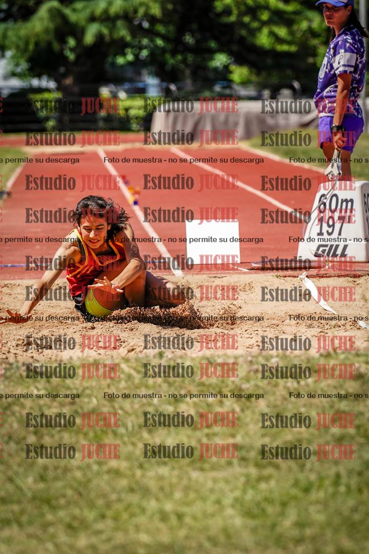 Fotos del salto en largo de mujeres - U14