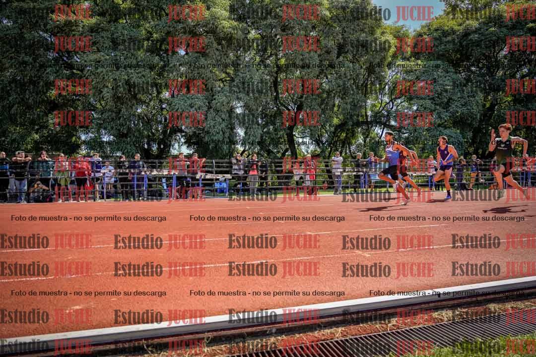 Fotos de los 100 m de varones