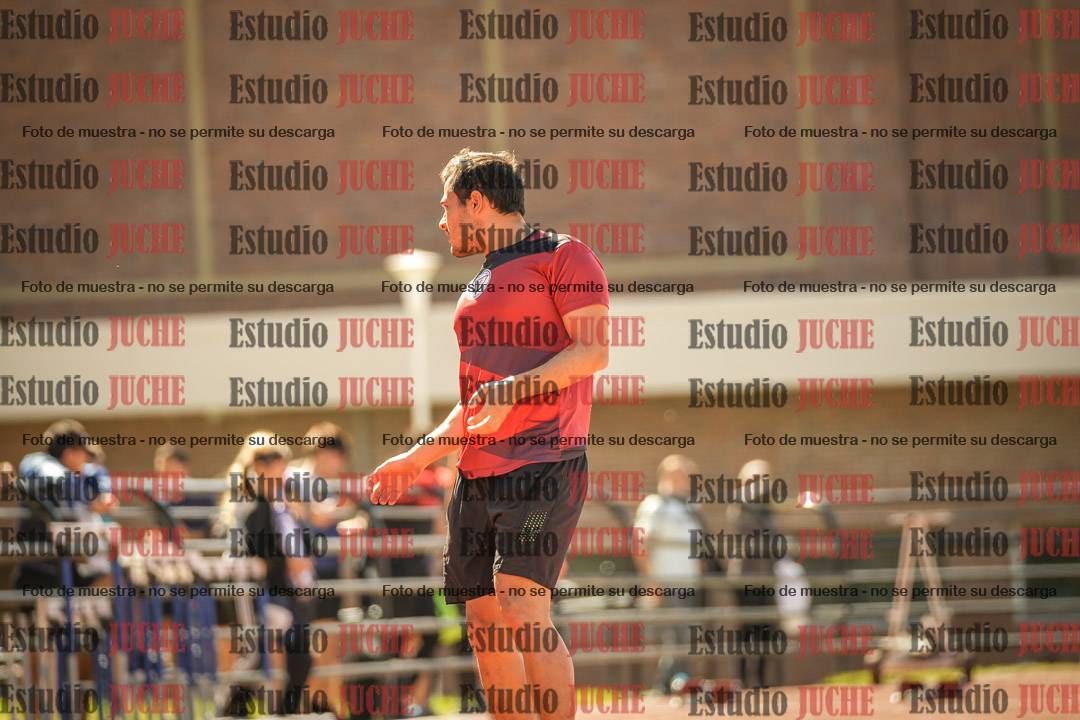 Fotos de los 100 m llanos de varones
