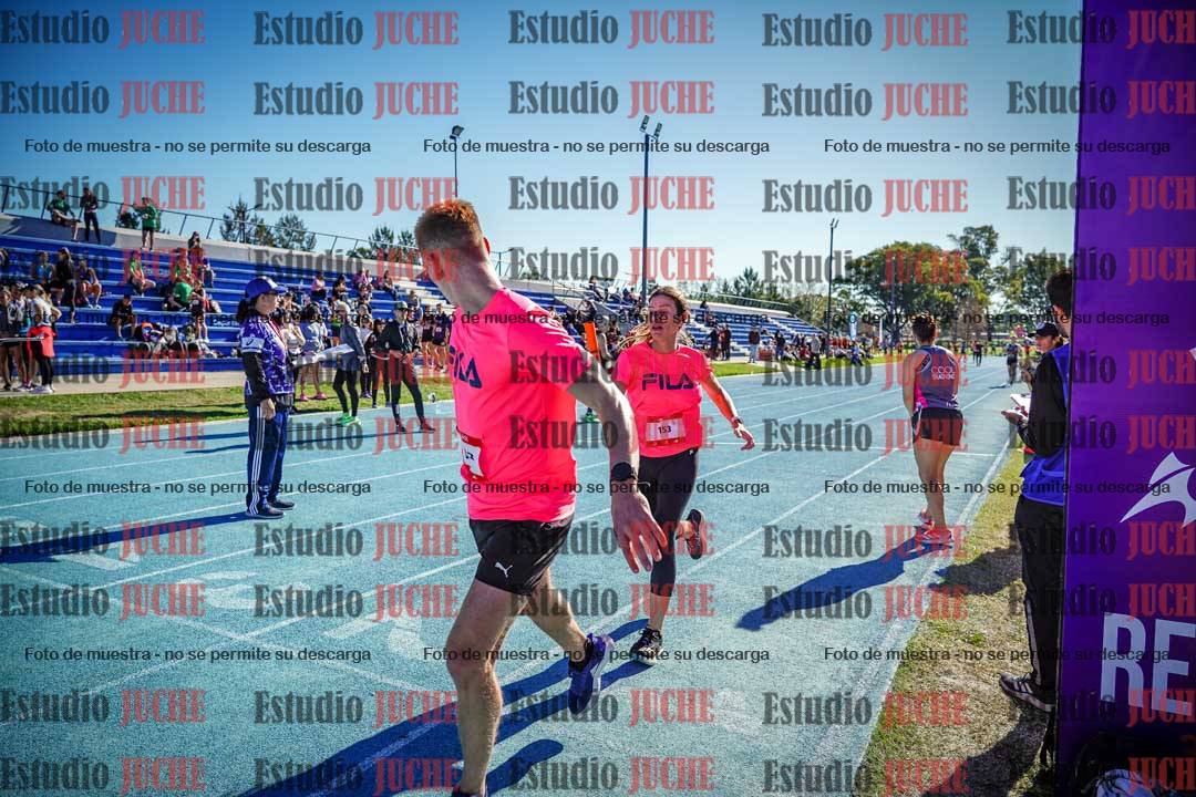 Fotos durante los relevos