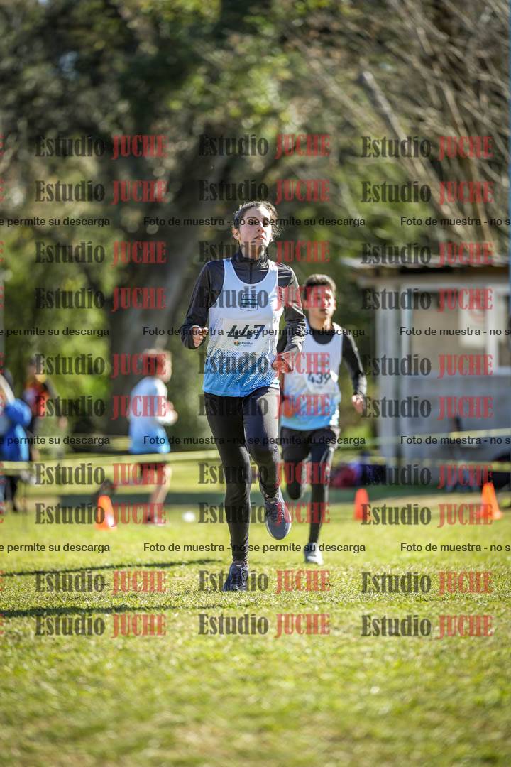 Fotos de la llegada del cross de 2000 m