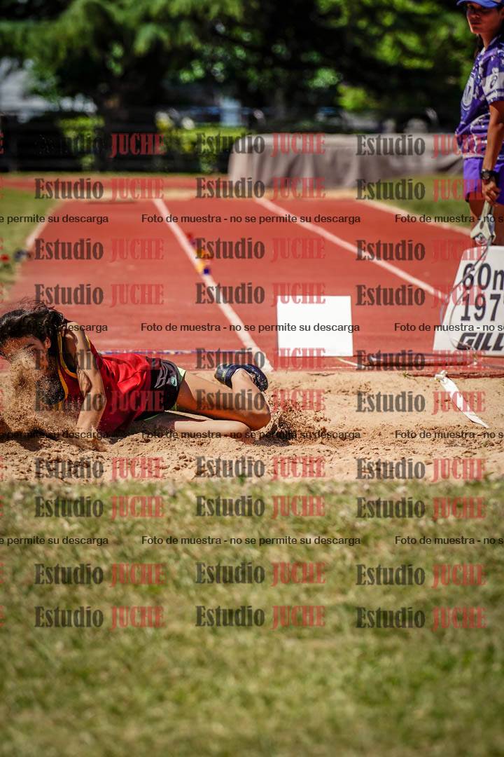 Fotos del salto en largo de mujeres - U14