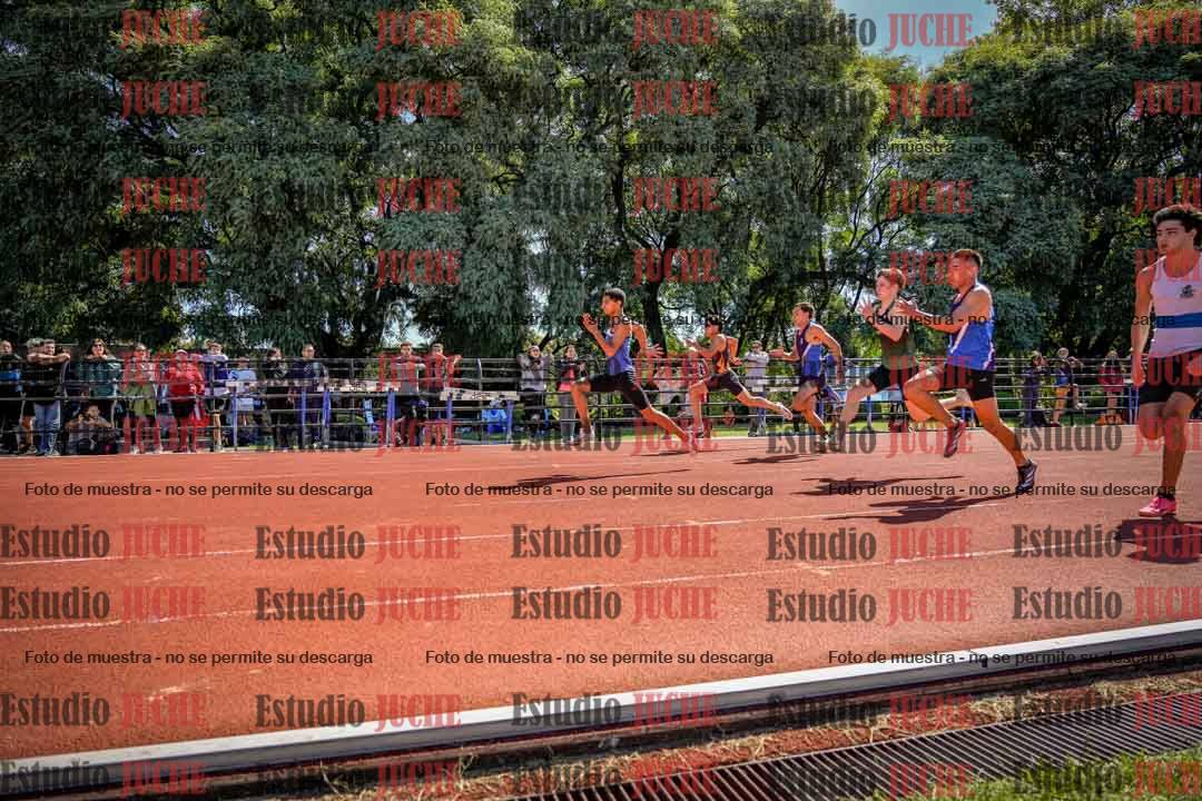 Fotos de los 100 m de varones