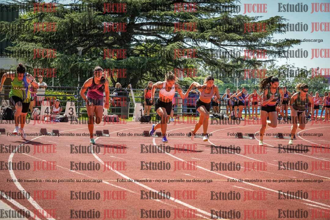 Fotos de los 100 m llanos de mujeres