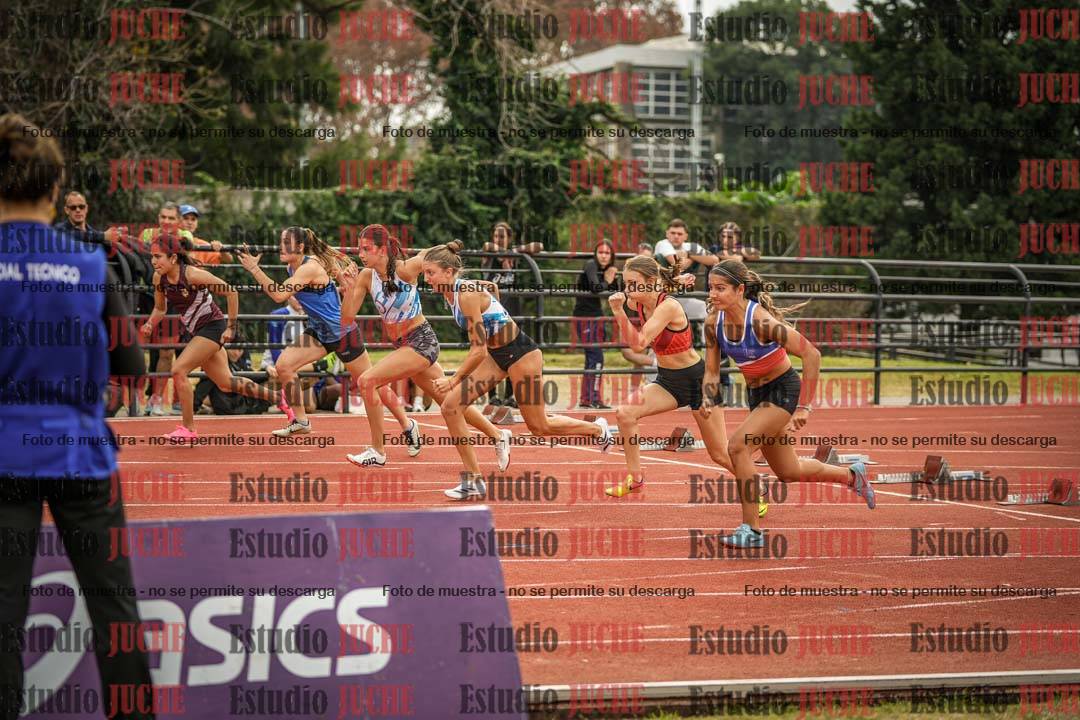 Fotos de los 100 m con vallas de mujeres - FINAL