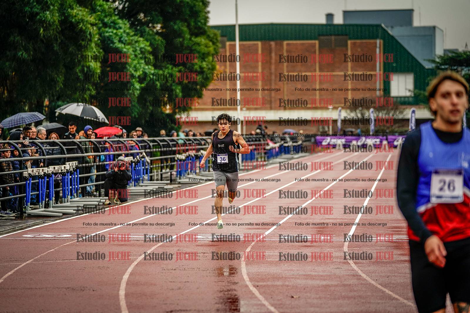 Fotos de los 400 m de varones