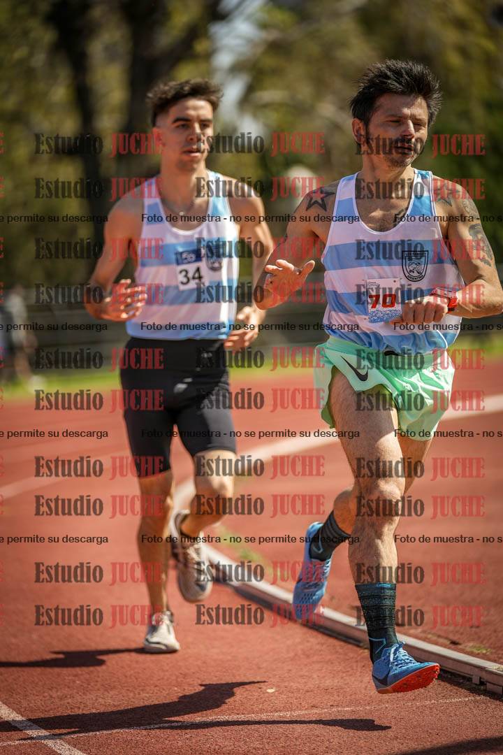 Fotos de los 1500 m llanos de varones
