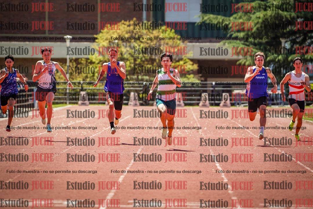 Fotos de los 200 m llanos de varones