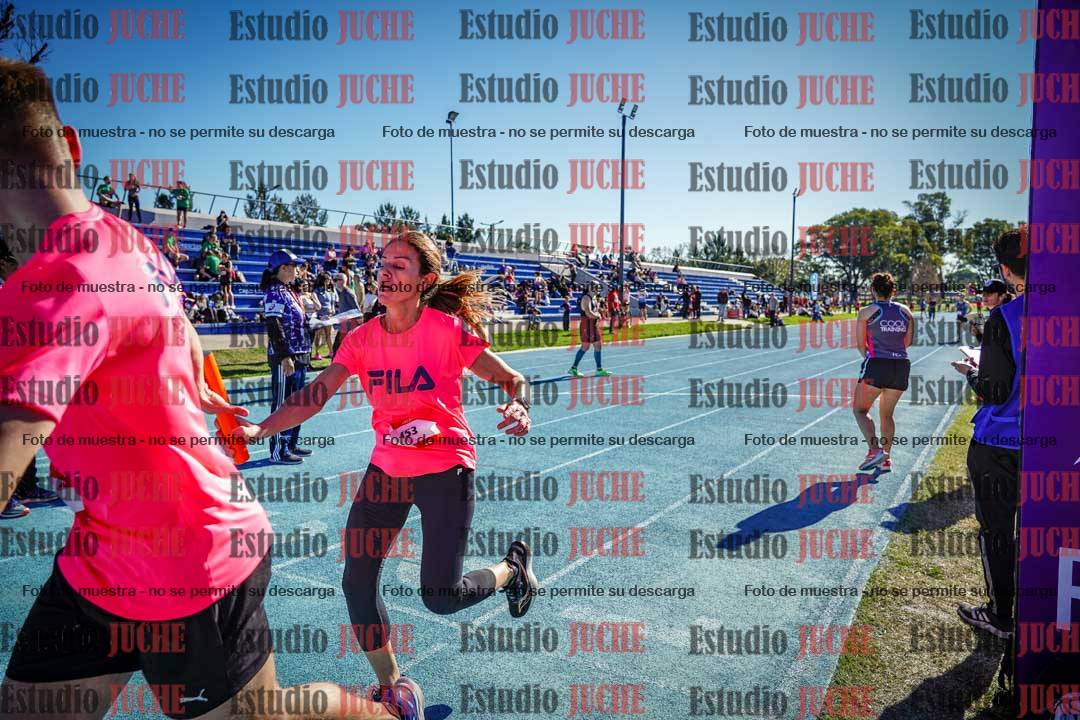 Fotos durante los relevos