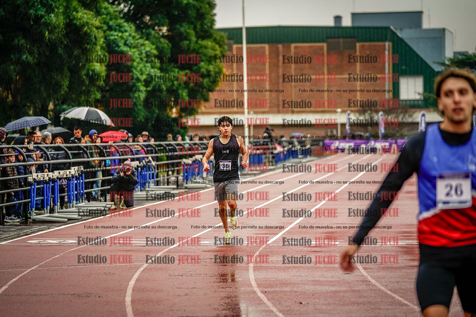 Fotos de los 400 m de varones