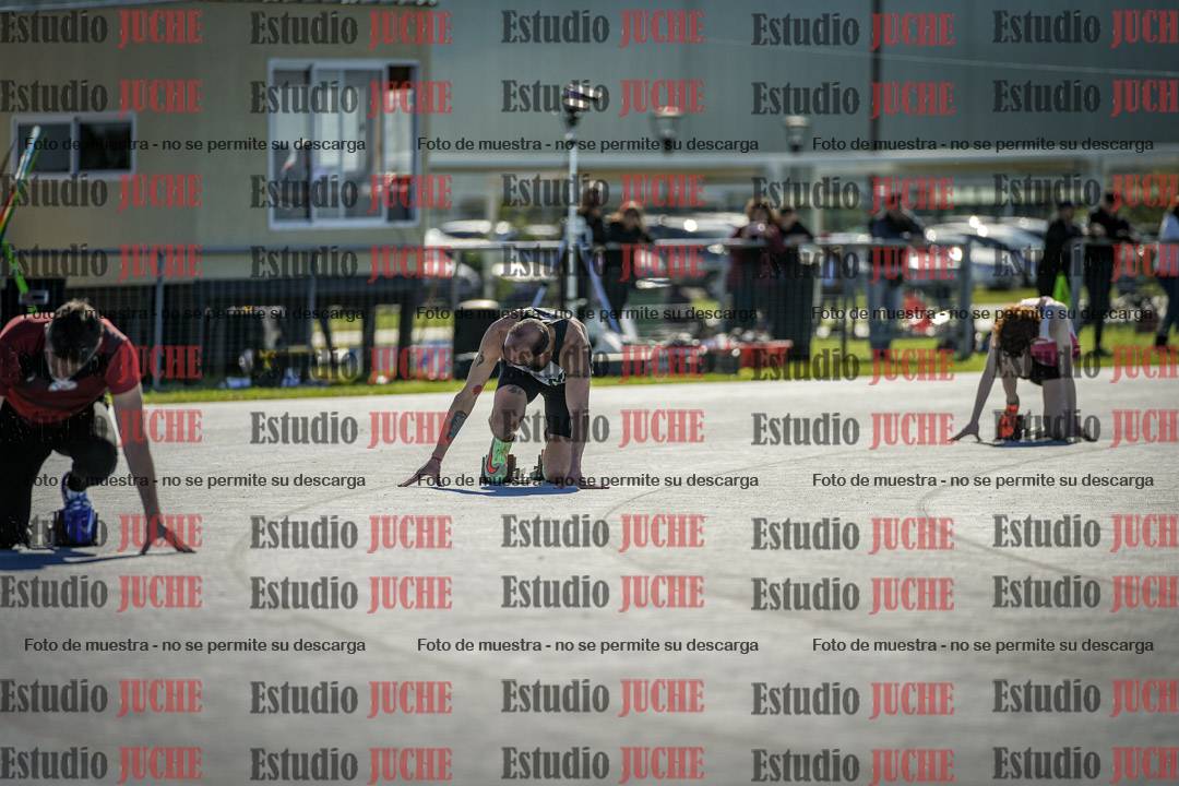Fotos de los 400 m llanos de varones