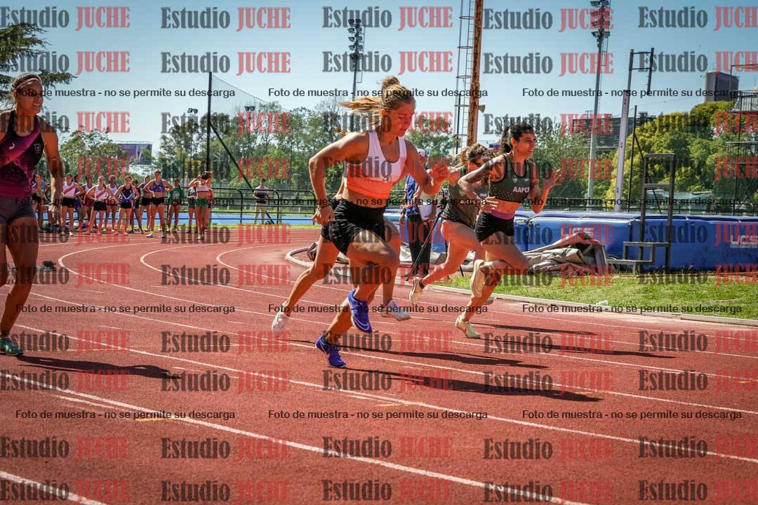 Fotos de los 100 m llanos de mujeres