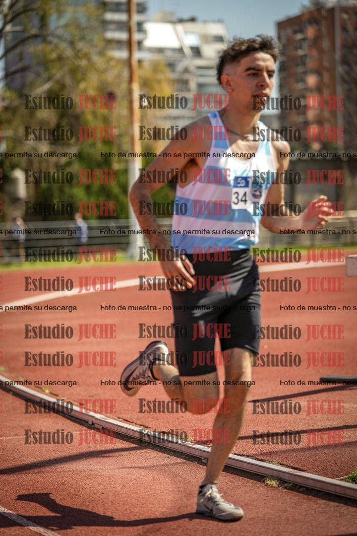 Fotos de los 1500 m llanos de varones