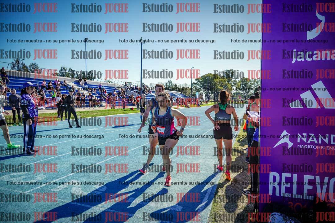 Fotos durante los relevos