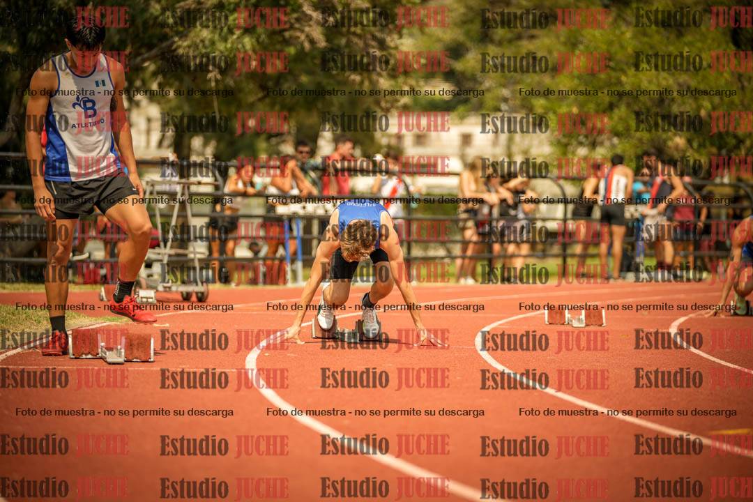 Fotos de los 200 m llanos de varones