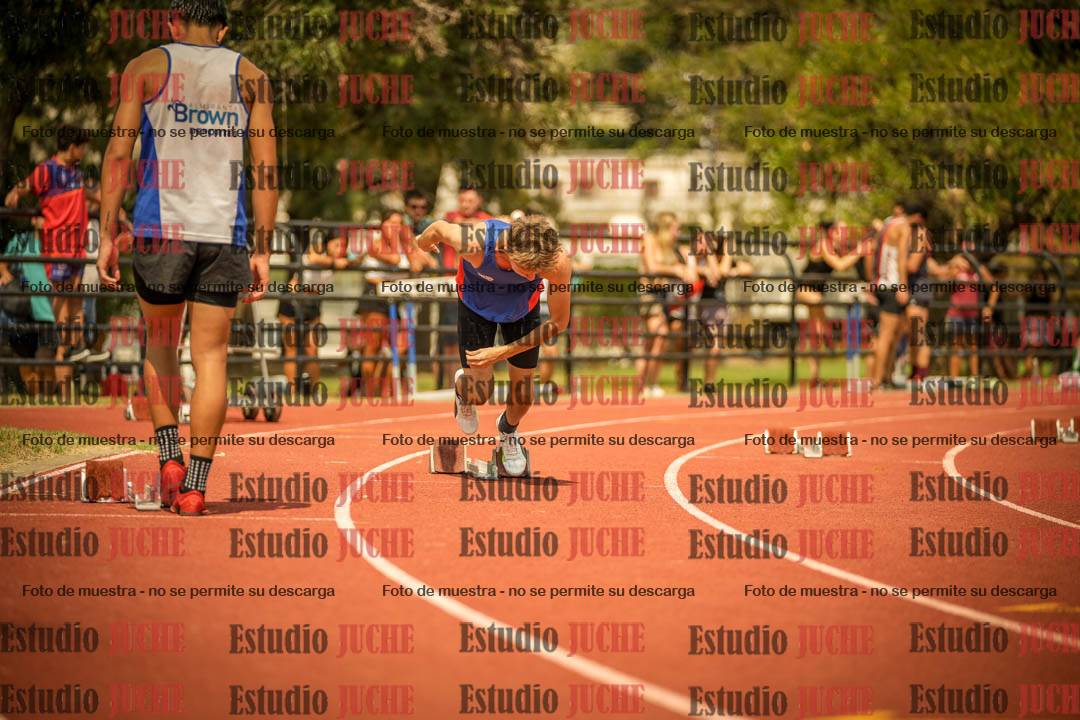 Fotos de los 200 m llanos de varones