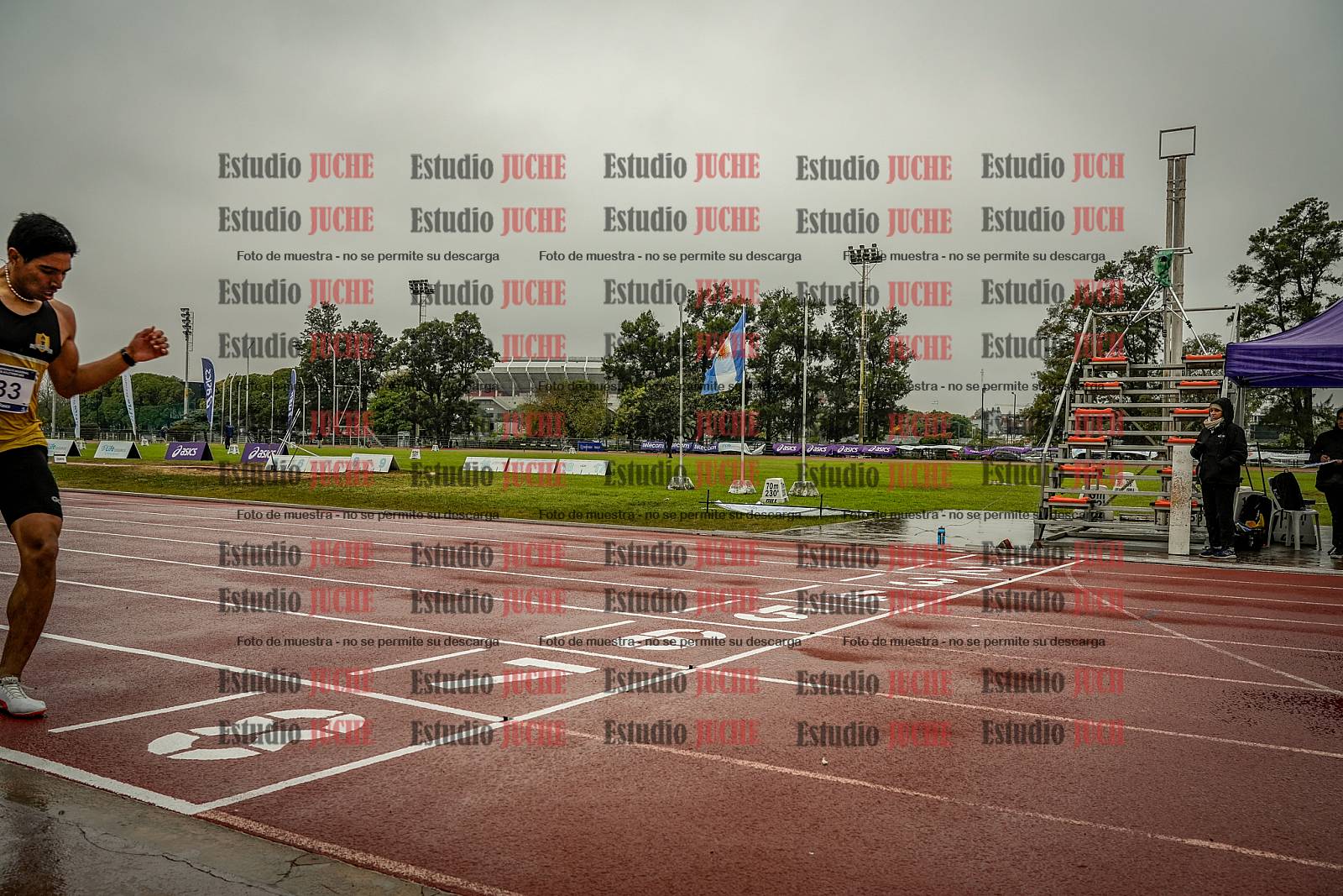 Fotos de los 400 m de varones