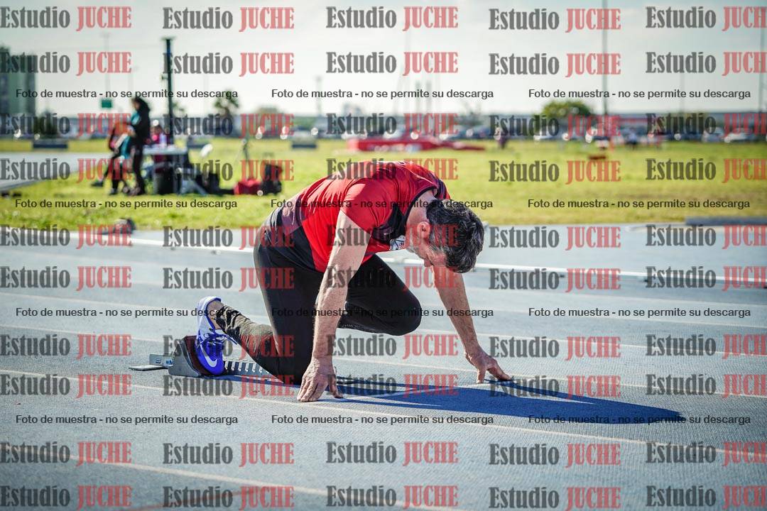 Fotos de los 400 m llanos de varones