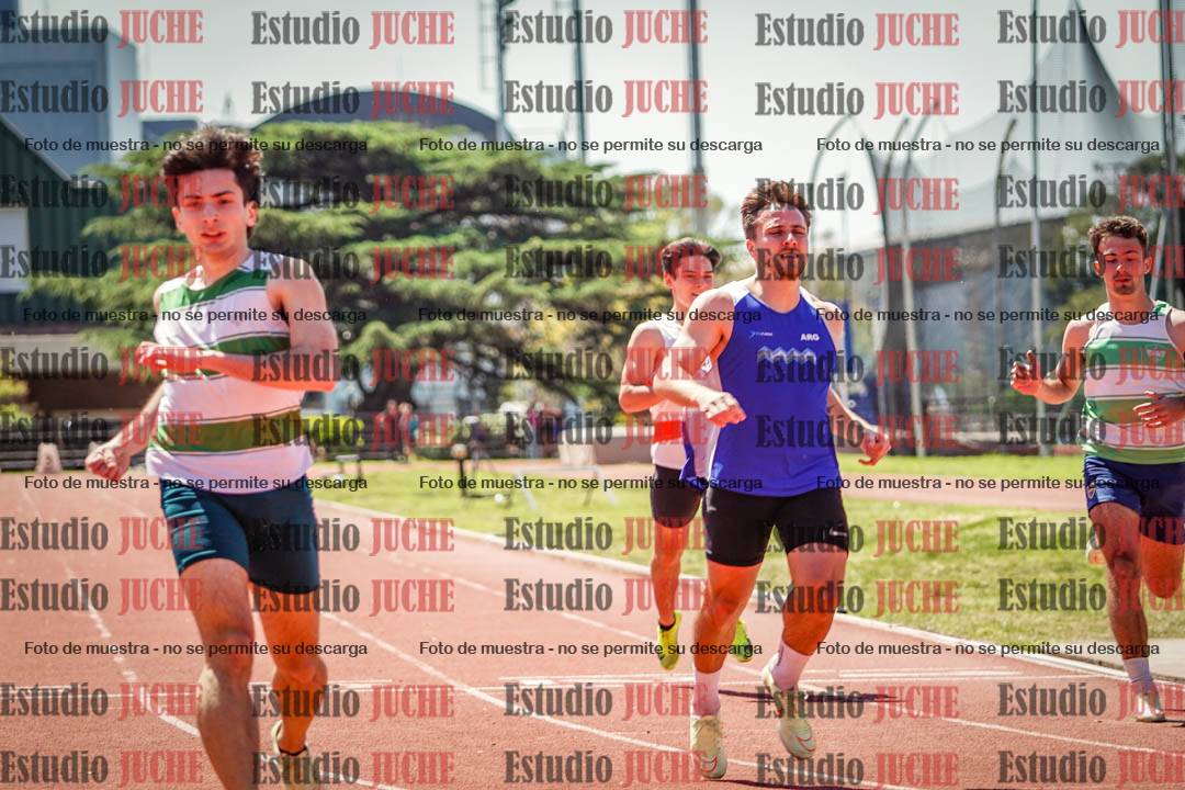 Fotos de los 200 m llanos de varones