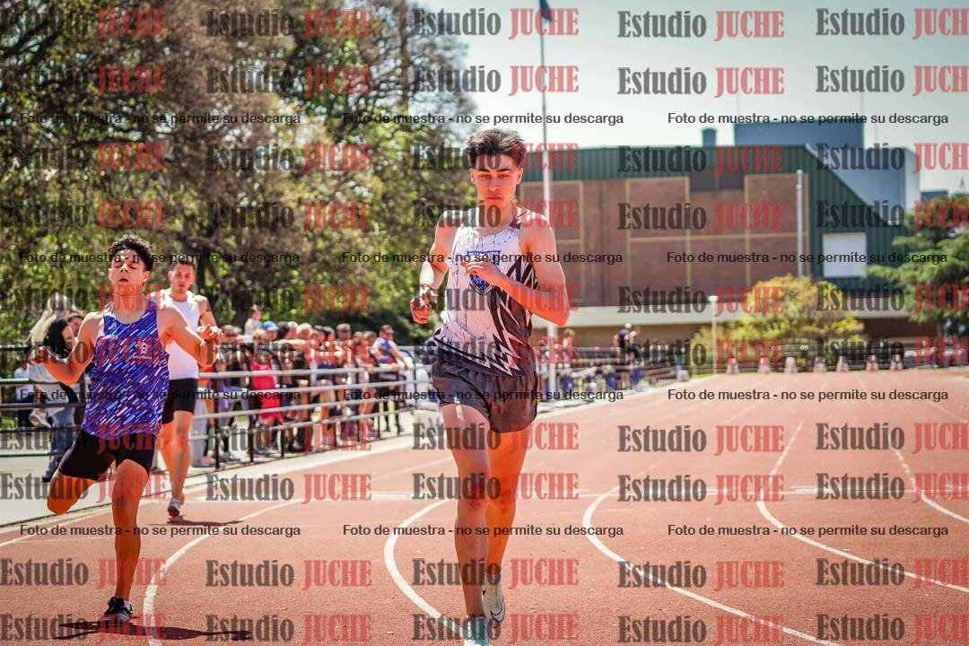 Fotos de los 200 m llanos de varones