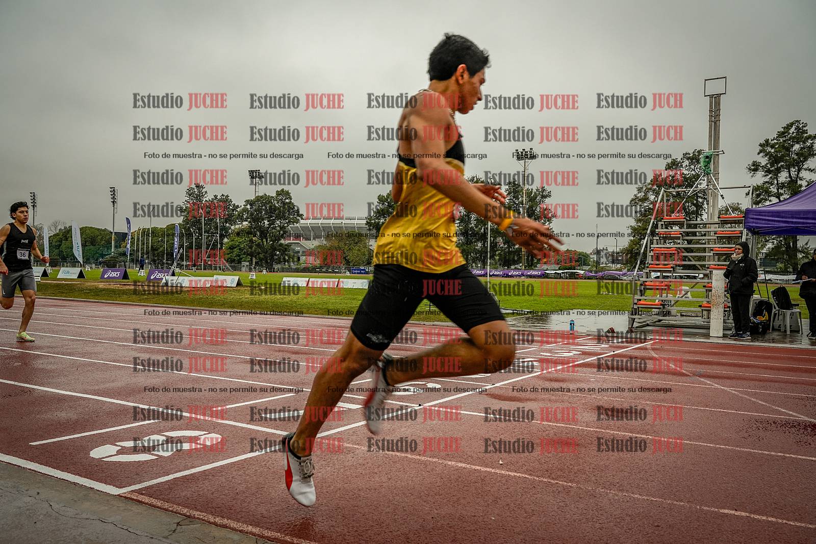 Fotos de los 400 m de varones