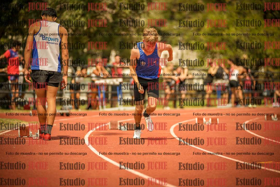 Fotos de los 200 m llanos de varones