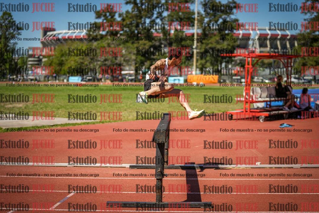 Fotos de los 3000 m con obstáculos de varones