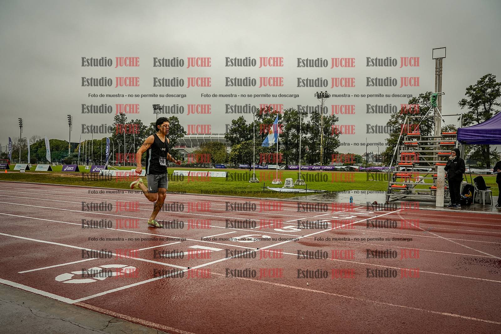 Fotos de los 400 m de varones