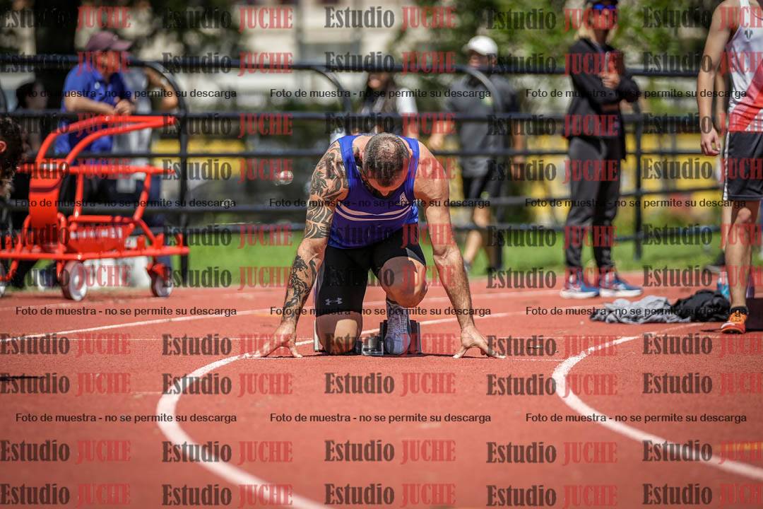 Fotos de los 200 m llanos de varones