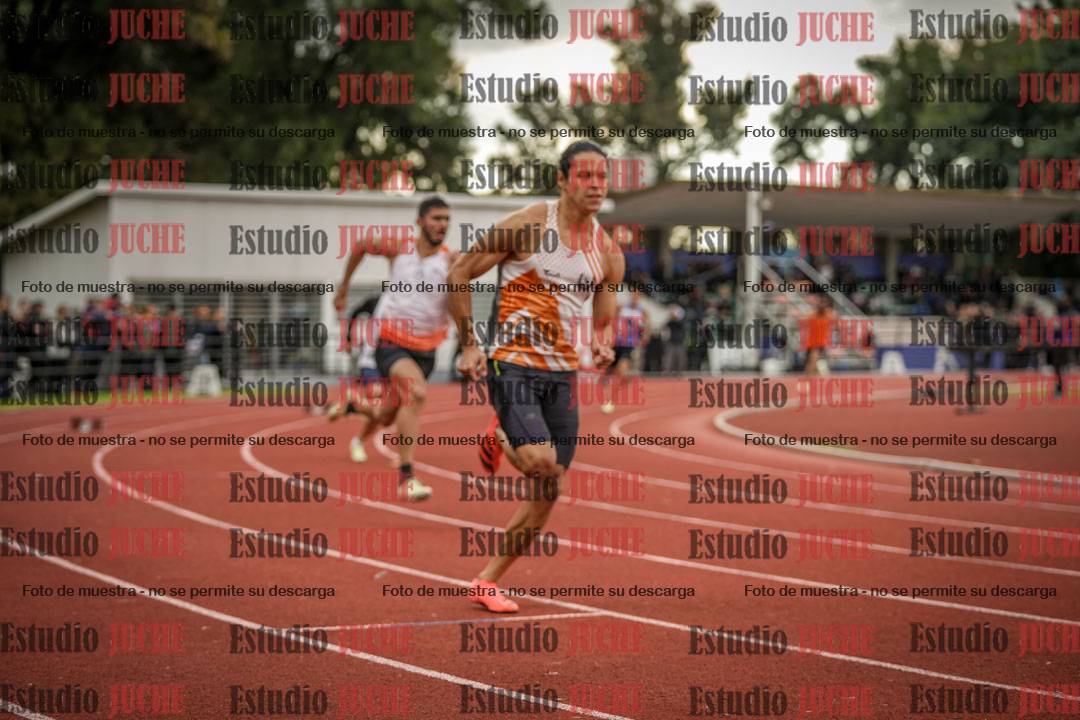Fotos de los 400 m llanos de varones