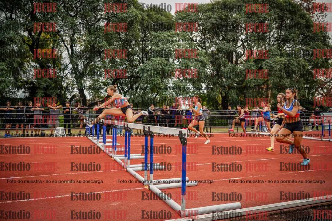 Fotos de los 100 m con vallas de mujeres - FINAL