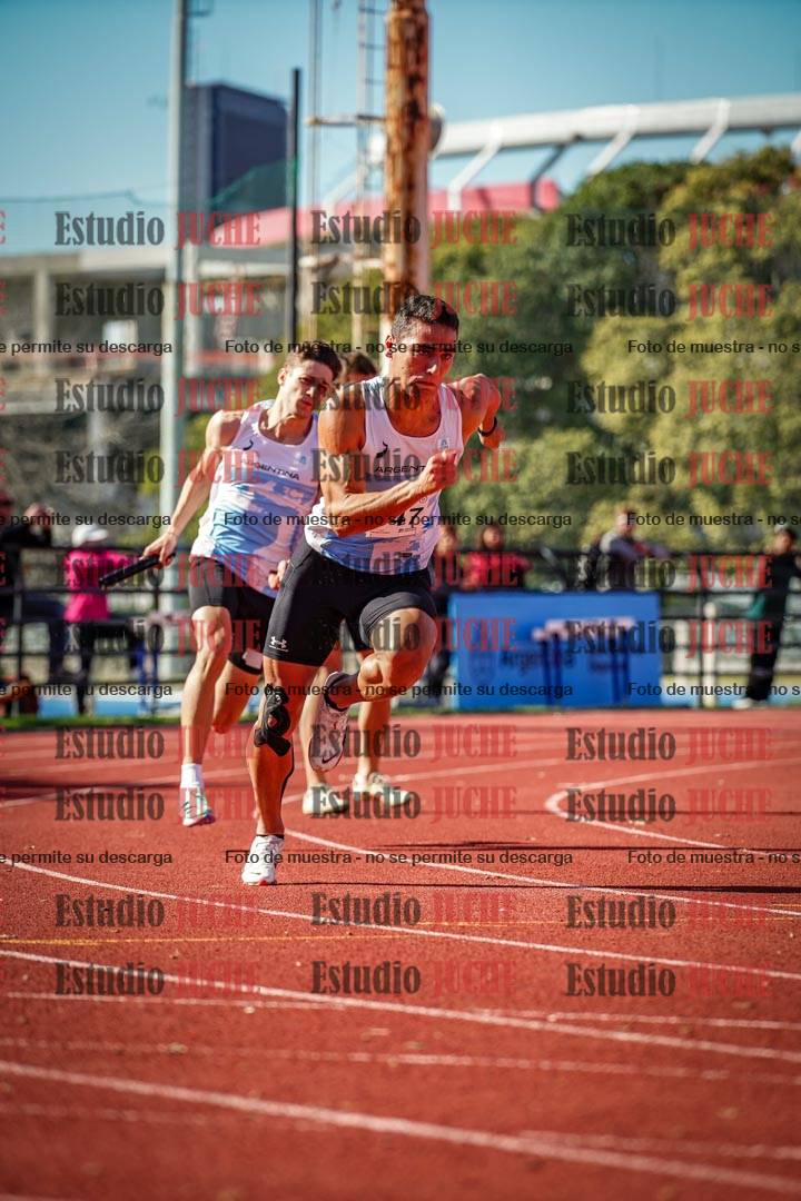 Fotos de la posta 4x100 m llanos de especial - (mujeres y varones - mayores y U20)