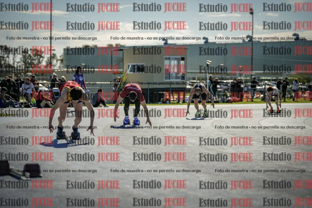 Fotos de los 400 m llanos de varones