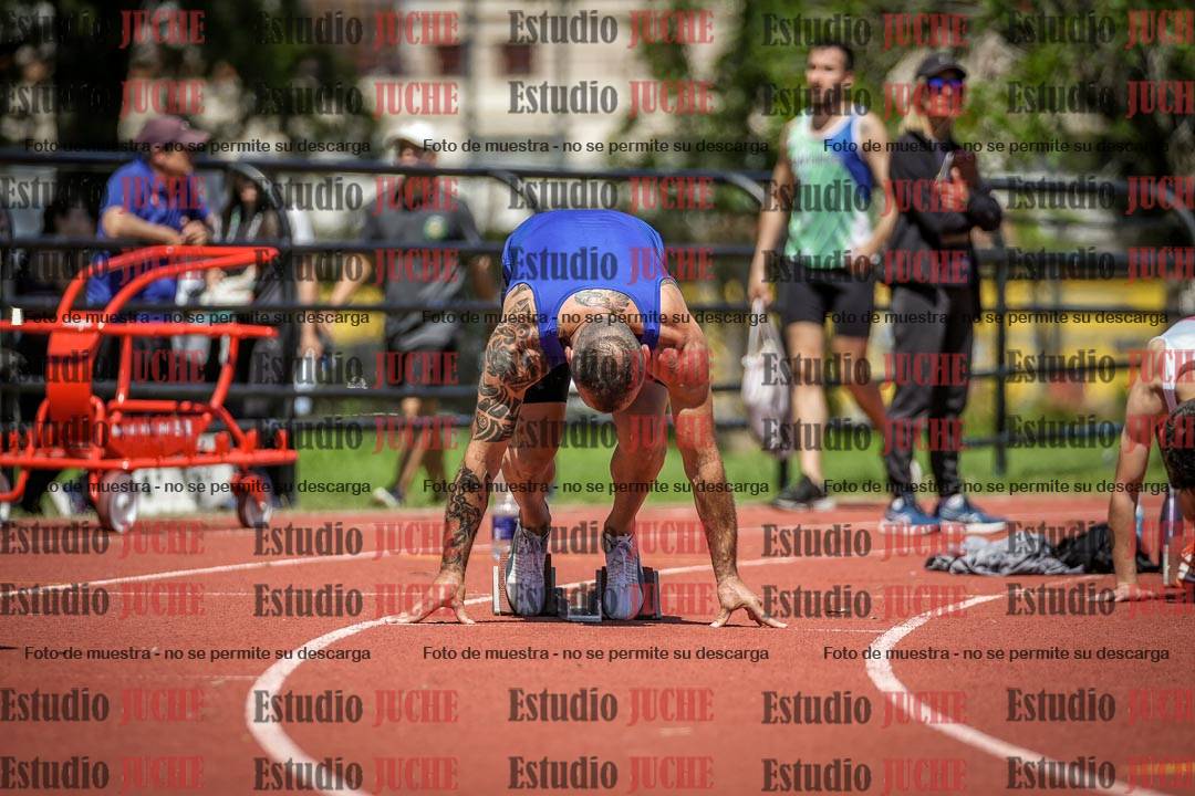 Fotos de los 200 m llanos de varones