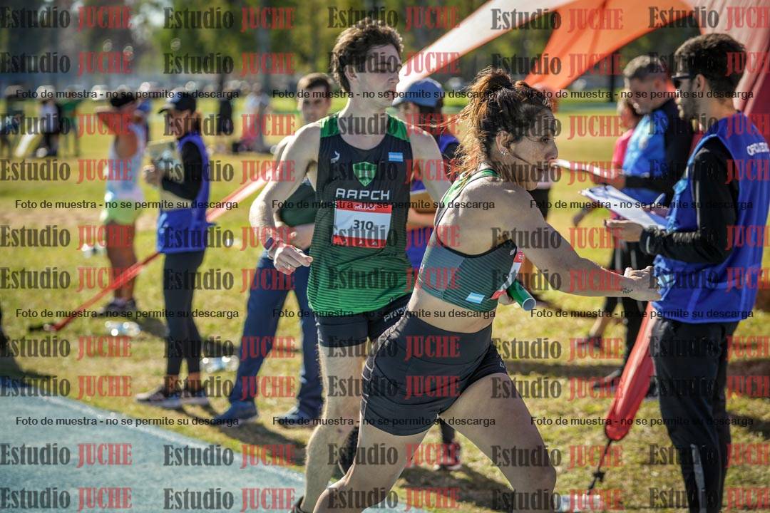 Fotos durante los relevos