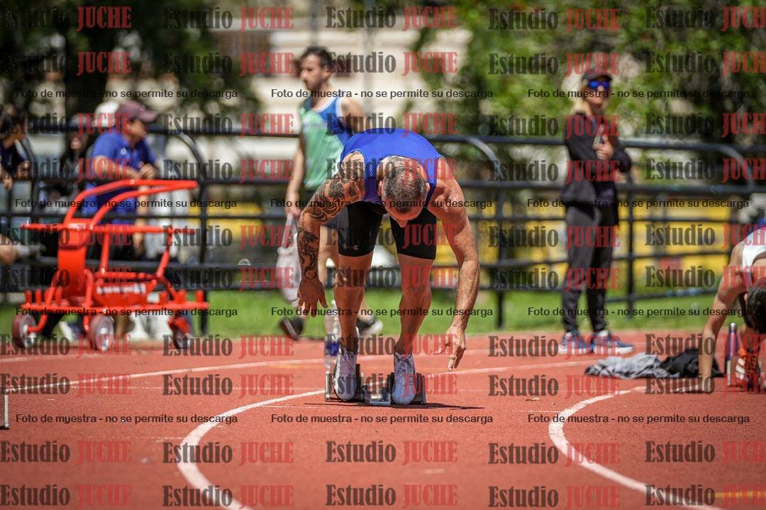 Fotos de los 200 m llanos de varones