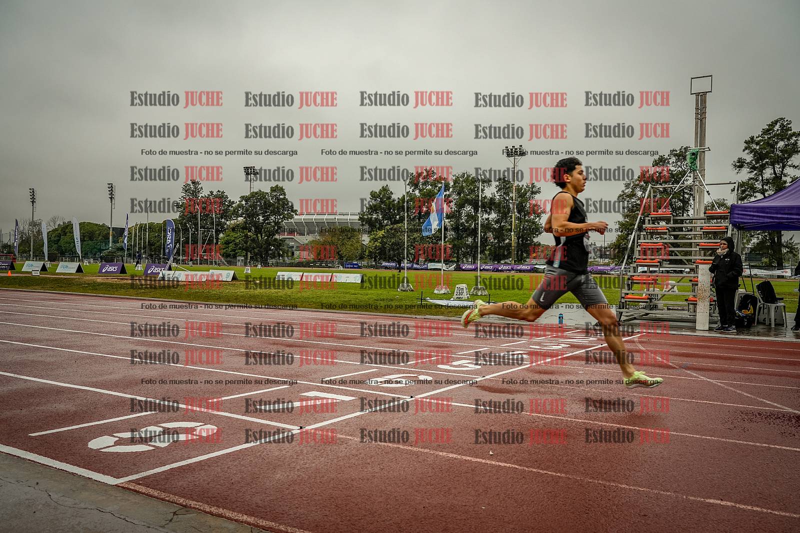 Fotos de los 400 m de varones