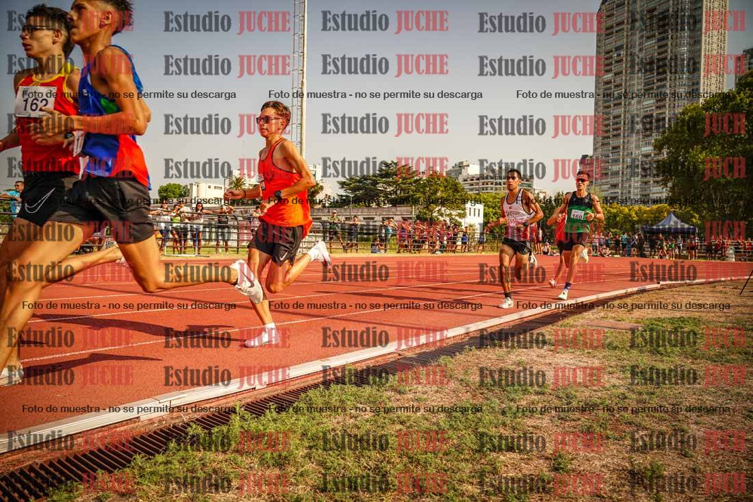Fotos de los 1500 m llanos de varones