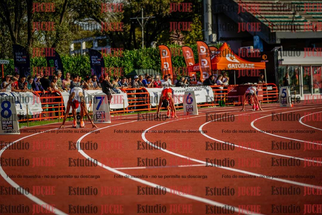 Fotos de los 400 m con vallas de varones