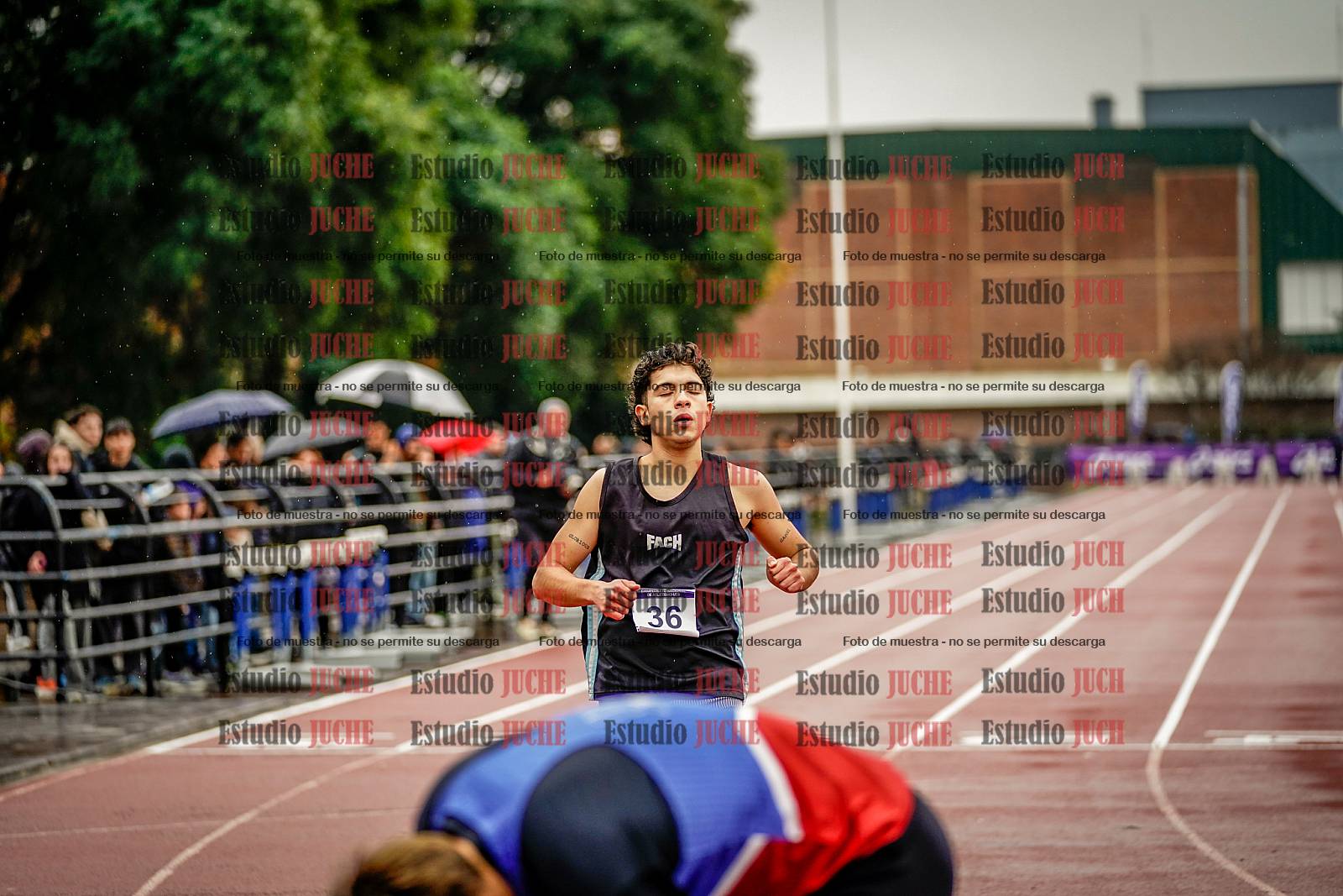 Fotos de los 400 m de varones