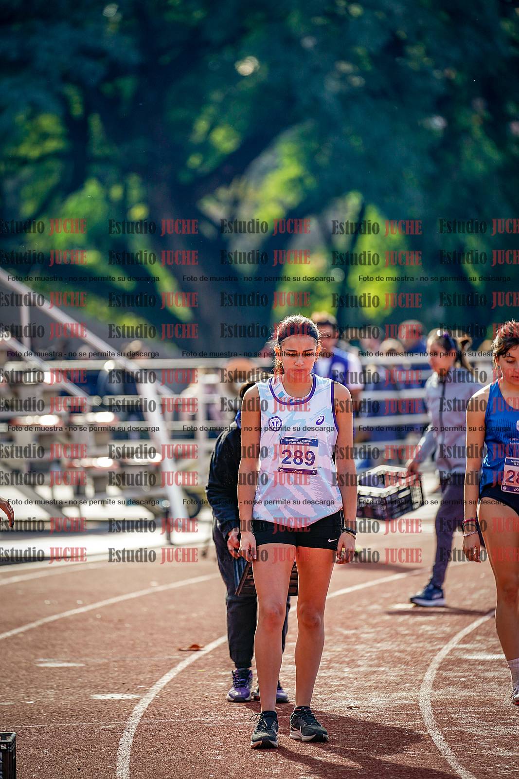 Fotos de los 800 m de mujeres - heptatlón 7