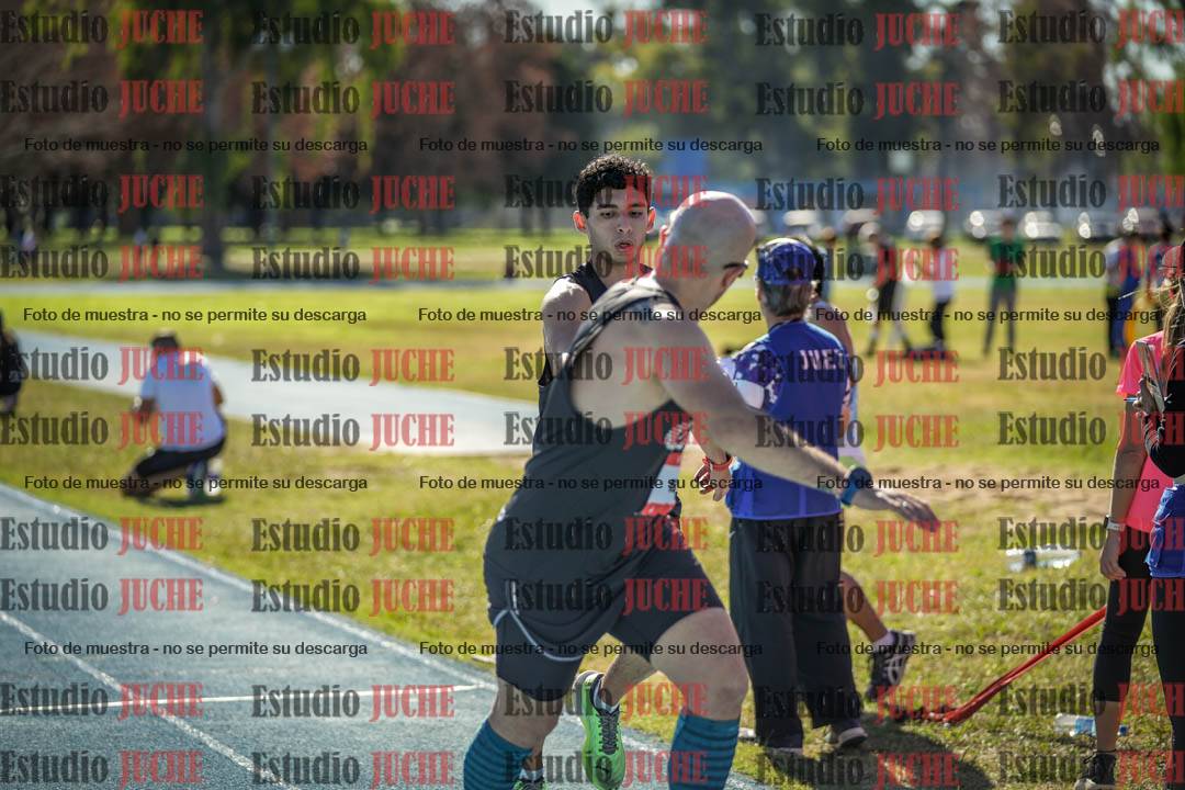 Fotos durante los relevos