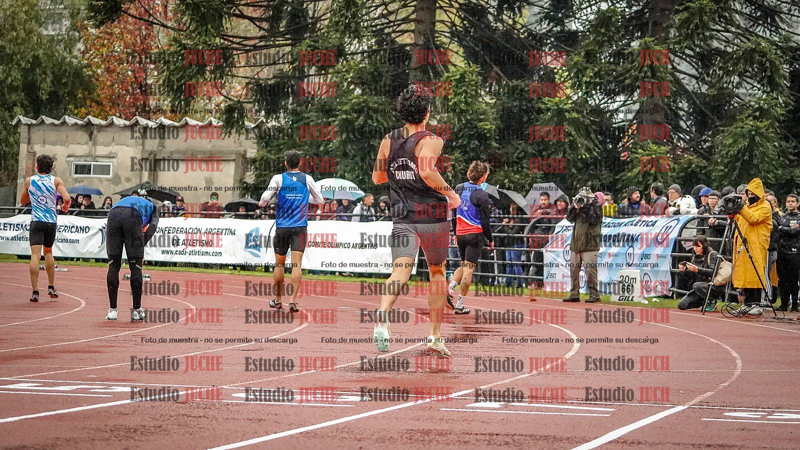 Fotos de los 400 m de varones