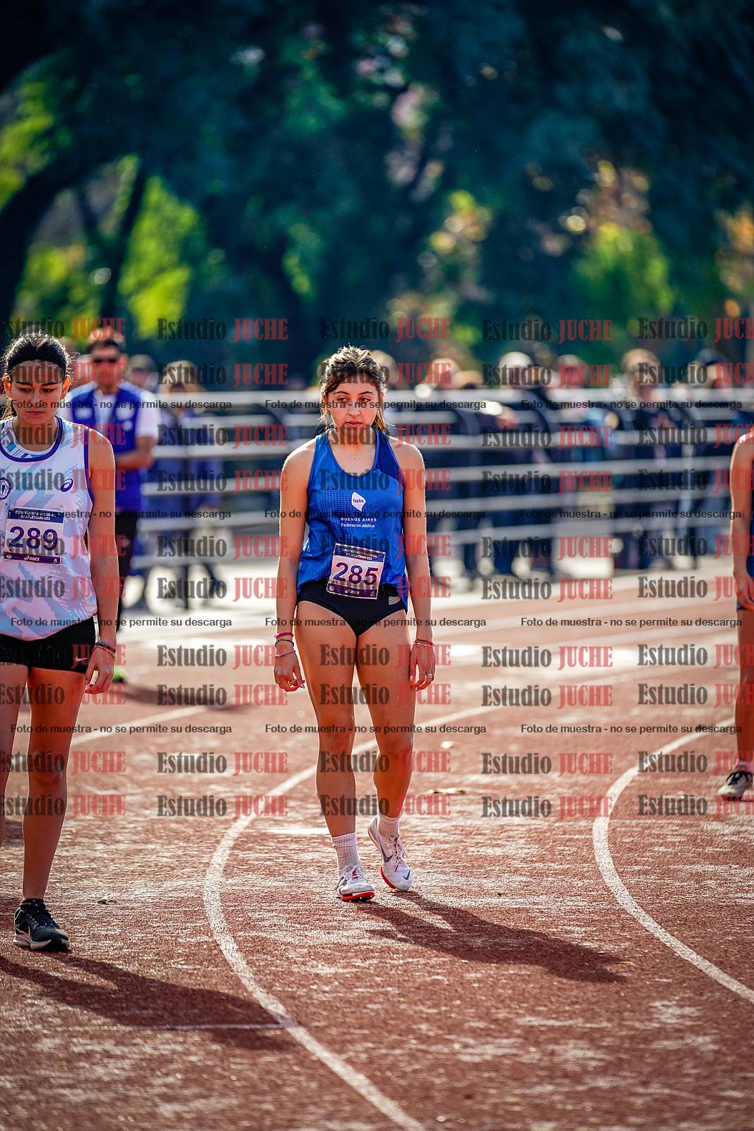 Fotos de los 800 m de mujeres - heptatlón 7